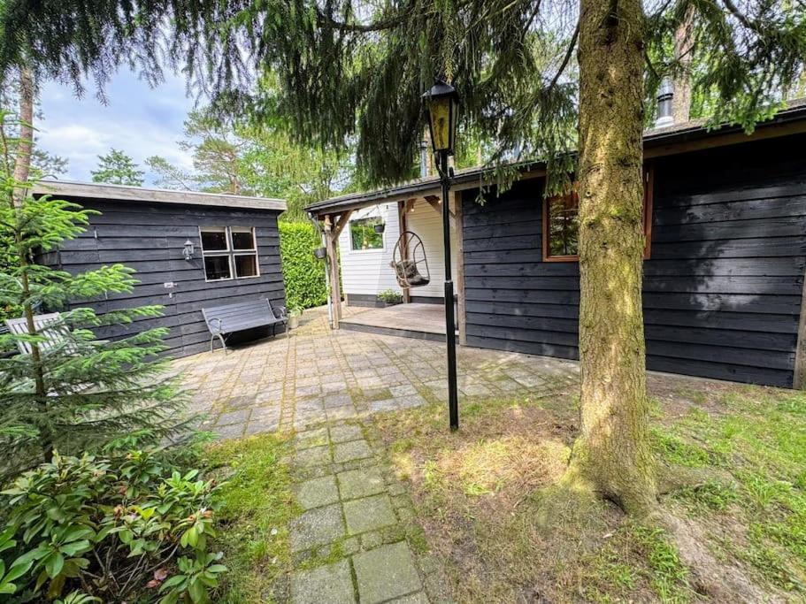 Sfeervol Chalet De Dassenburcht Emst Exterior foto